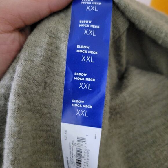 Apt.9 Short-Sleeve Mockneck Top (Size XXL) - Picture 7 of 8